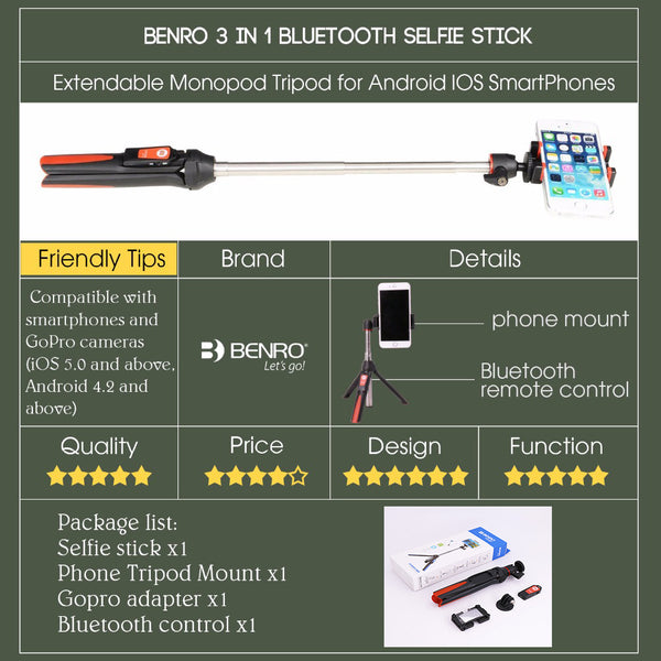 Extreme Mini Tripod Self-portrait