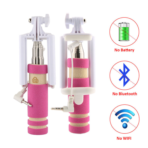 Handheld Wired Selfie Stick